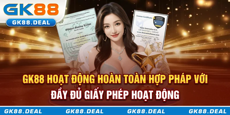 Cập nhật top khuyến mãi GK88 hot đang được nhà cái triển khai